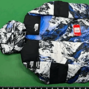 the north face puffer jacket multicolor