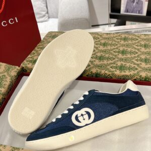 gucci 3d gg trainers blue