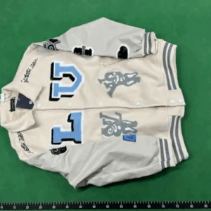 louis vuitton embroidered baseball jacket (unisex, multiple colors)