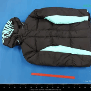 street style puffer jacket multicolor