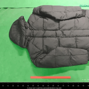 street style puffer jacket multicolor