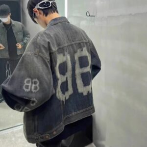 bb painted denim jacket