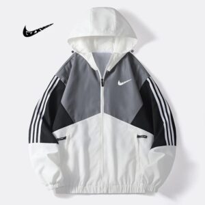 nike spring fall couple hooded jacket+multiple colors