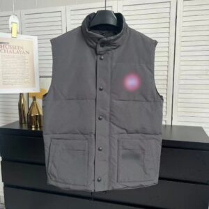 canada goose vest multicolor