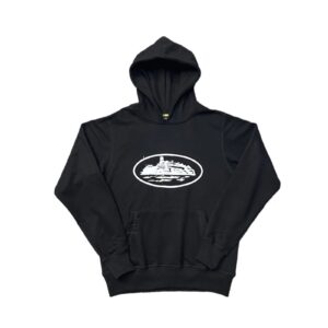 corteiz logo hoodie set multi color