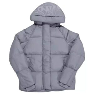 street style puffer jacket multicolor