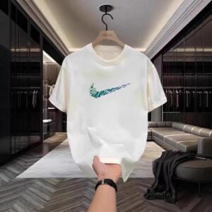 nike summer trendy casual t shirt+white and black