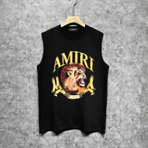 amiri vintage print vest