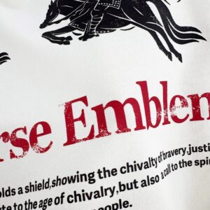 war horse emblem tee