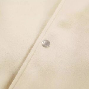 off white beige varsity jacket