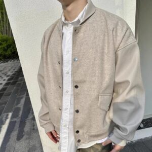 di letter embroidered jacket