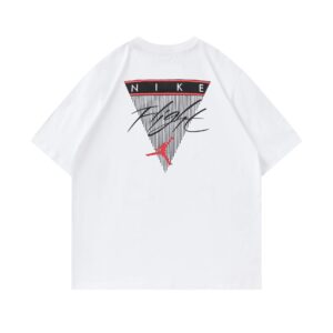 nike graphic tee 2025 (white and black)