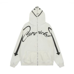 corteiz demon hoodie multicolor