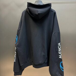 balenciaga vintage hoodie black