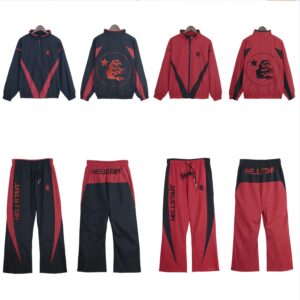 hellstar retro hoodie set, multicolor