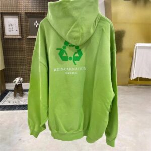 vetements graphic hoodie multicolor