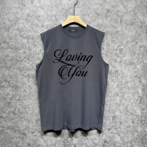 sleeveless loving you tee