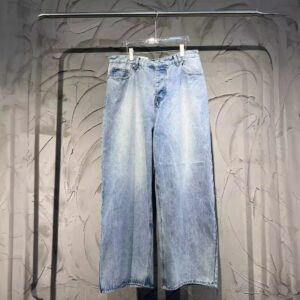 b brand wide leg denim jeans blue