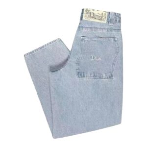 dimebaggy denim pants