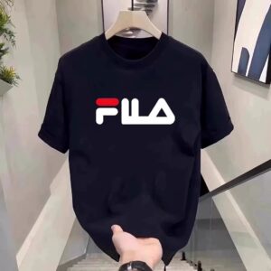 fila summer brand tee+white and black