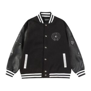louis vuitton embroidered baseball jacket (unisex, multiple colors)
