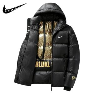 nike 2024 winter down jacket black