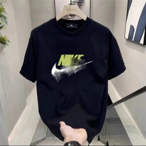 nike 2025 summer cotton t shirt+white and black