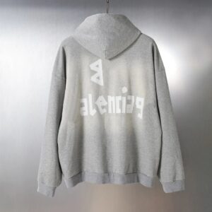 balenciaga tape hoodie, grey