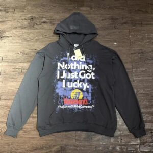 vetements graphic hoodie multicolor