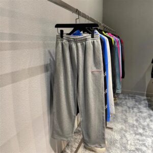 balenciaga logo sweatpants multicolor