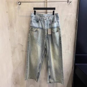 spring loose denim pants