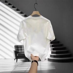 nike cotton heavyweight tee+ white and black