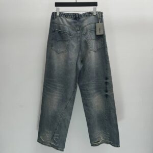 paris b belt distressed jeans