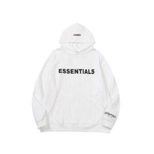 essentials logo hoodie