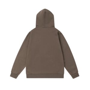 trapstar coffee brown hoodie set