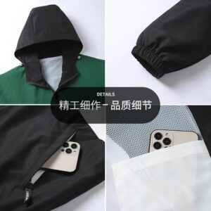 nike spring fall couple hooded jacket+multiple colors