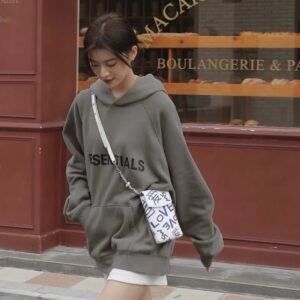 fear of god essentials hoodie