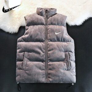 nike suede warm vest+multiple colors