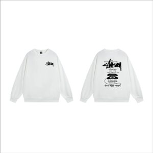 stussy black 8 sweatshirt
