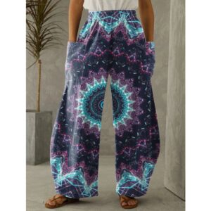 men's 3d print casual pants