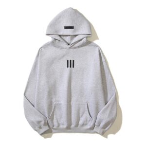 essentials logo hoodie