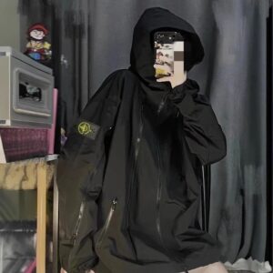 outdoor multi zip jacket