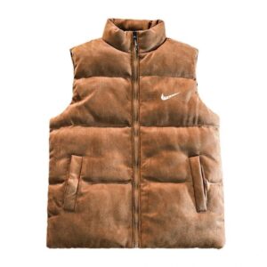 nike suede warm vest+multiple colors