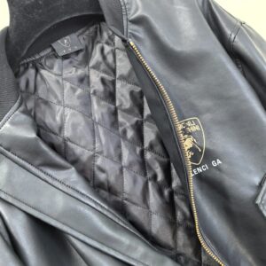 paris b badge embroidered jacket