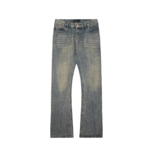 high waist flare jeans