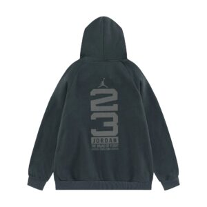 jordan 2022 fall men's hoodie(gray and black)