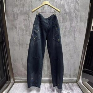 paris b hand painted jeans