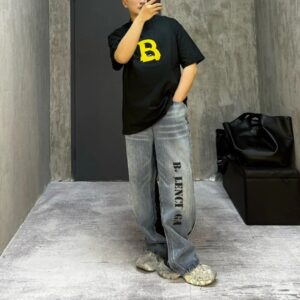 paris b color block pants