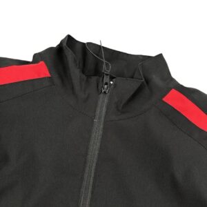 balenciaga embroidered jacket black