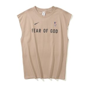 fear of god sleeveless t shirt